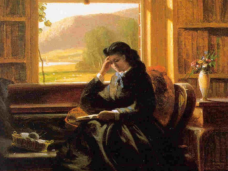 1841-John Ferguson Weir - Luci d'autunno, 1866